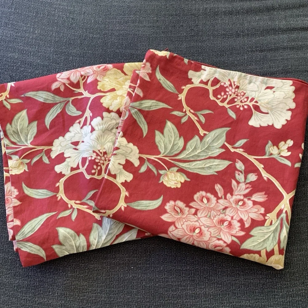 Set 2 Pottery Barn Euro Pillow Cover Sham